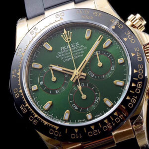 Rolex Daytona Men’s 116518 40mm Gold-tone Rubber Band Replica Watch