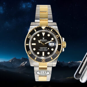 Rolex Submariner 16613 Men’s 40mm Stainless Steel Black Dial Replica Watch